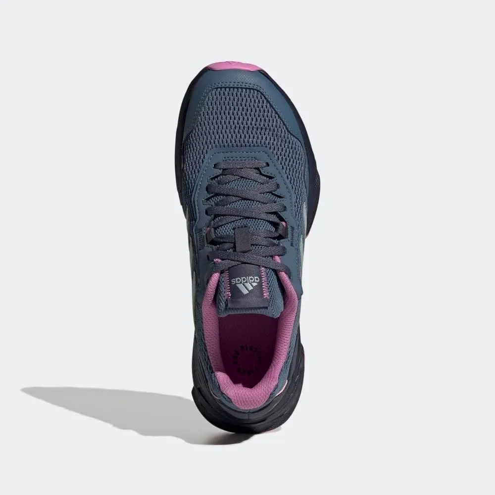 adidas Womens Tracefinder Trail Trail Running Sneakers Shoes - Black