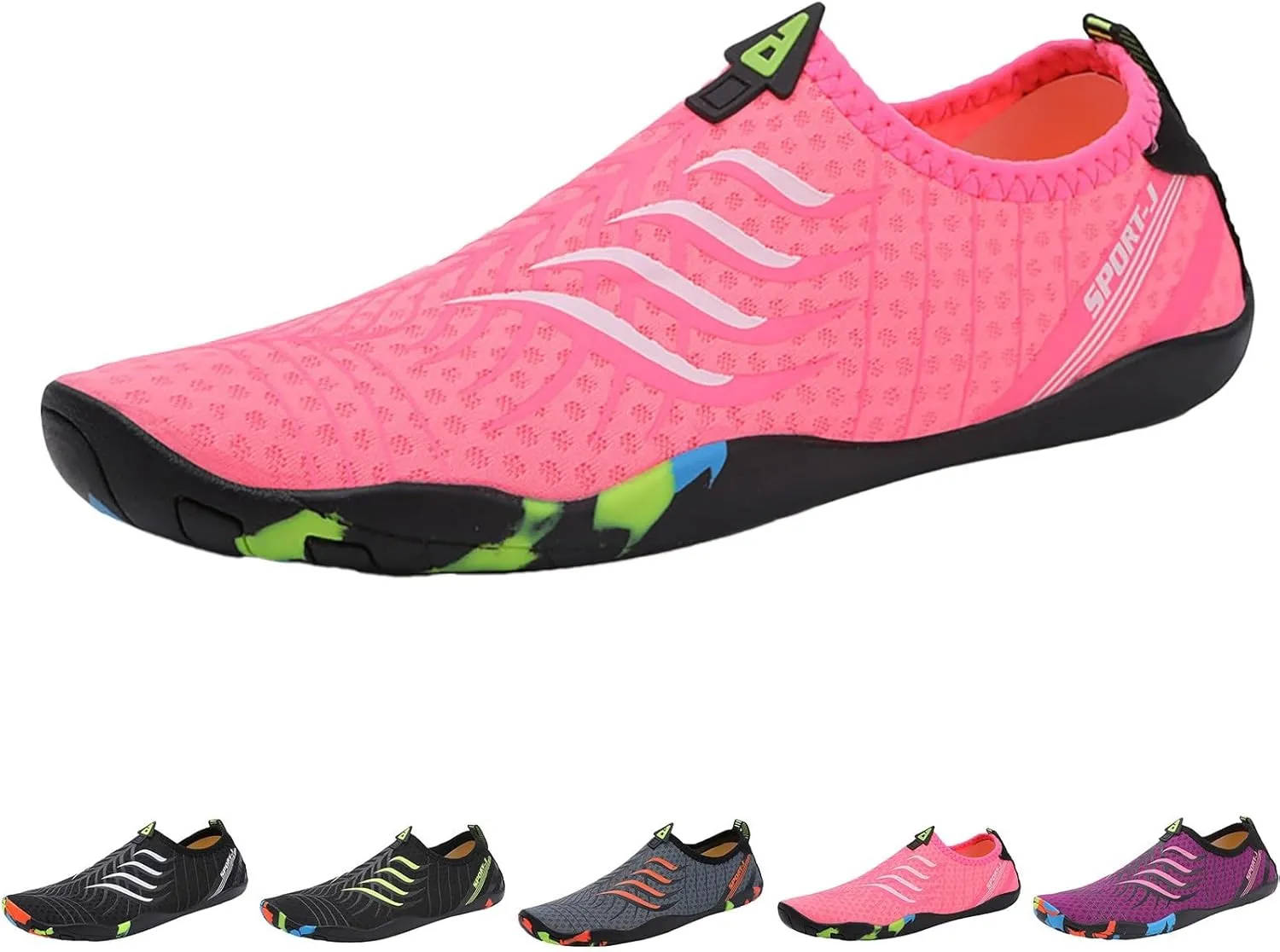 Aqua Shoes for Women Men Quick Dry Barefoot Beach Swim Pool Surf Yoga Hiking Kayaking Lightweight Non Slip Water Sports Breathable