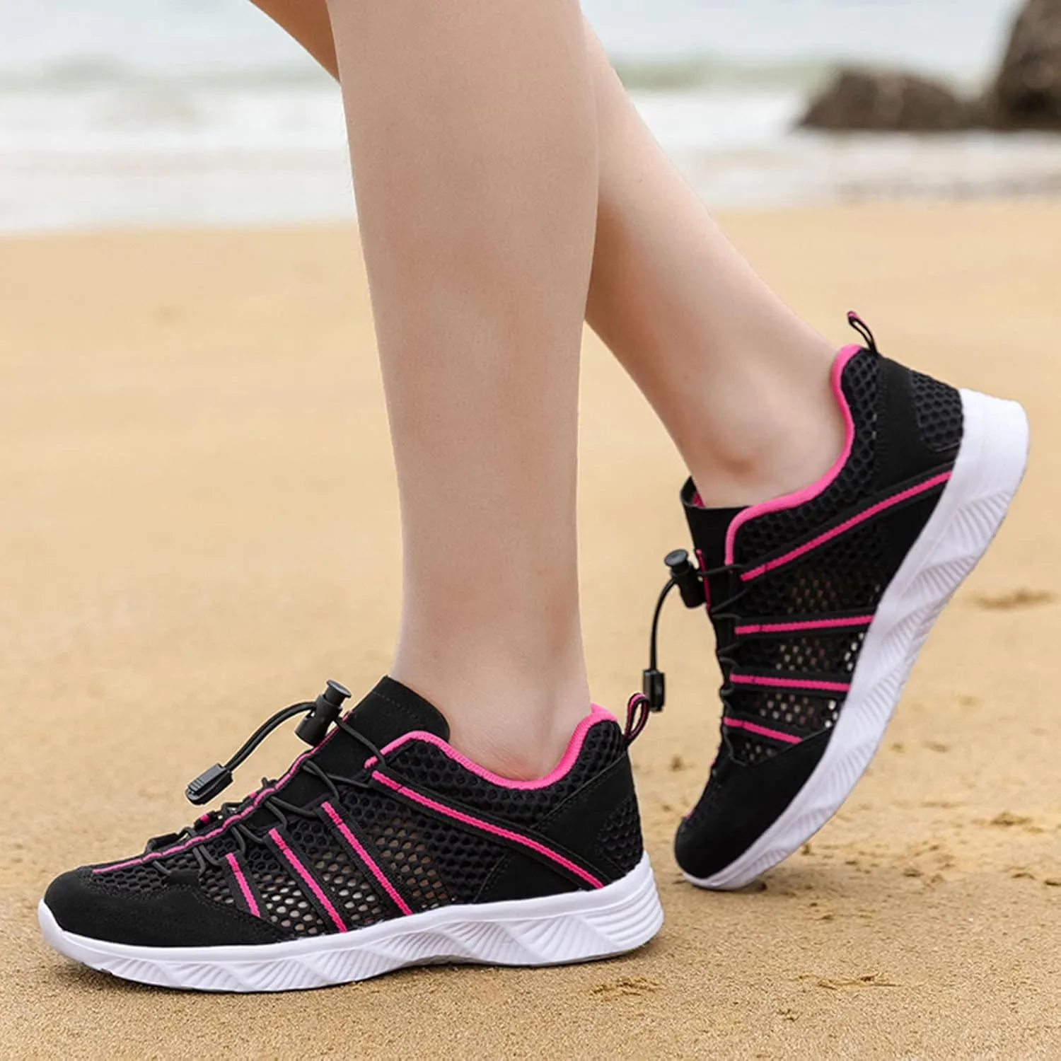 Aqua Sport Shoes Quick Dry Water Shoes Barefoot for Women Men Beach Swim Pool Surf Yoga Hiking Lightweight Non Slip Outdoor