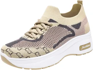 Arch Support Sneakers for Women Non Slip Lightweight Casual Breathable Tennis Shoes Minimalist Zero Drop Shoe