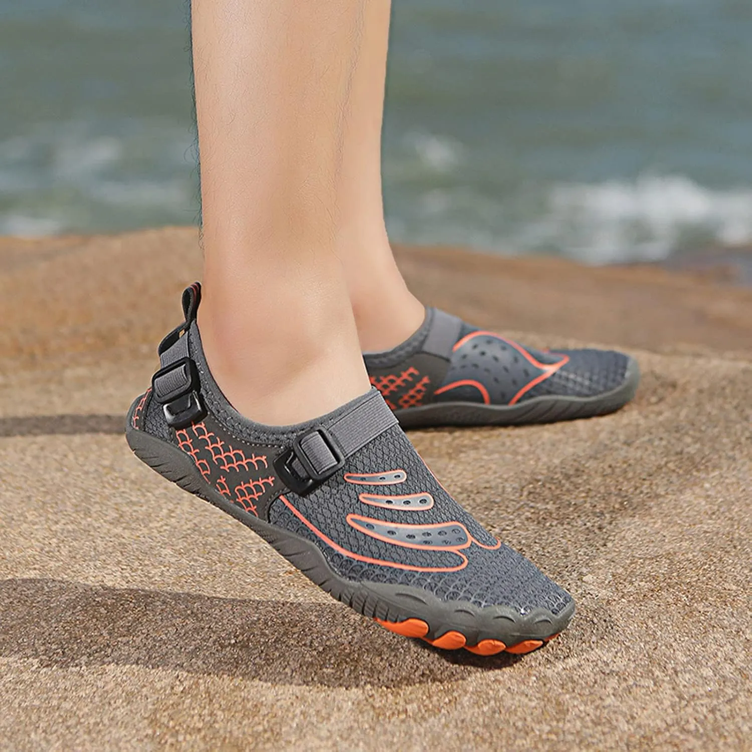 Barefoot Aqua Shoes for Men Women Quick Dry Water Swim Beach Pool Surf Hiking Kayaking Diving Yoga Outdoor Sports Breathable