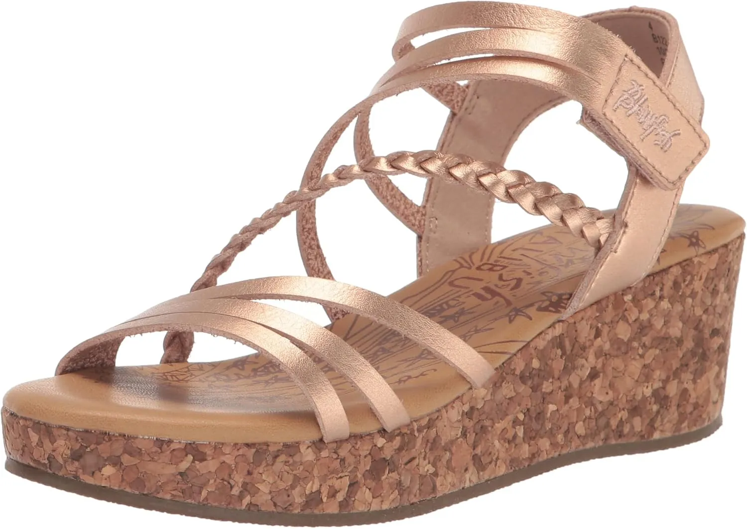 Blowfish Malibu Girls' Liddie Wedge Sandal