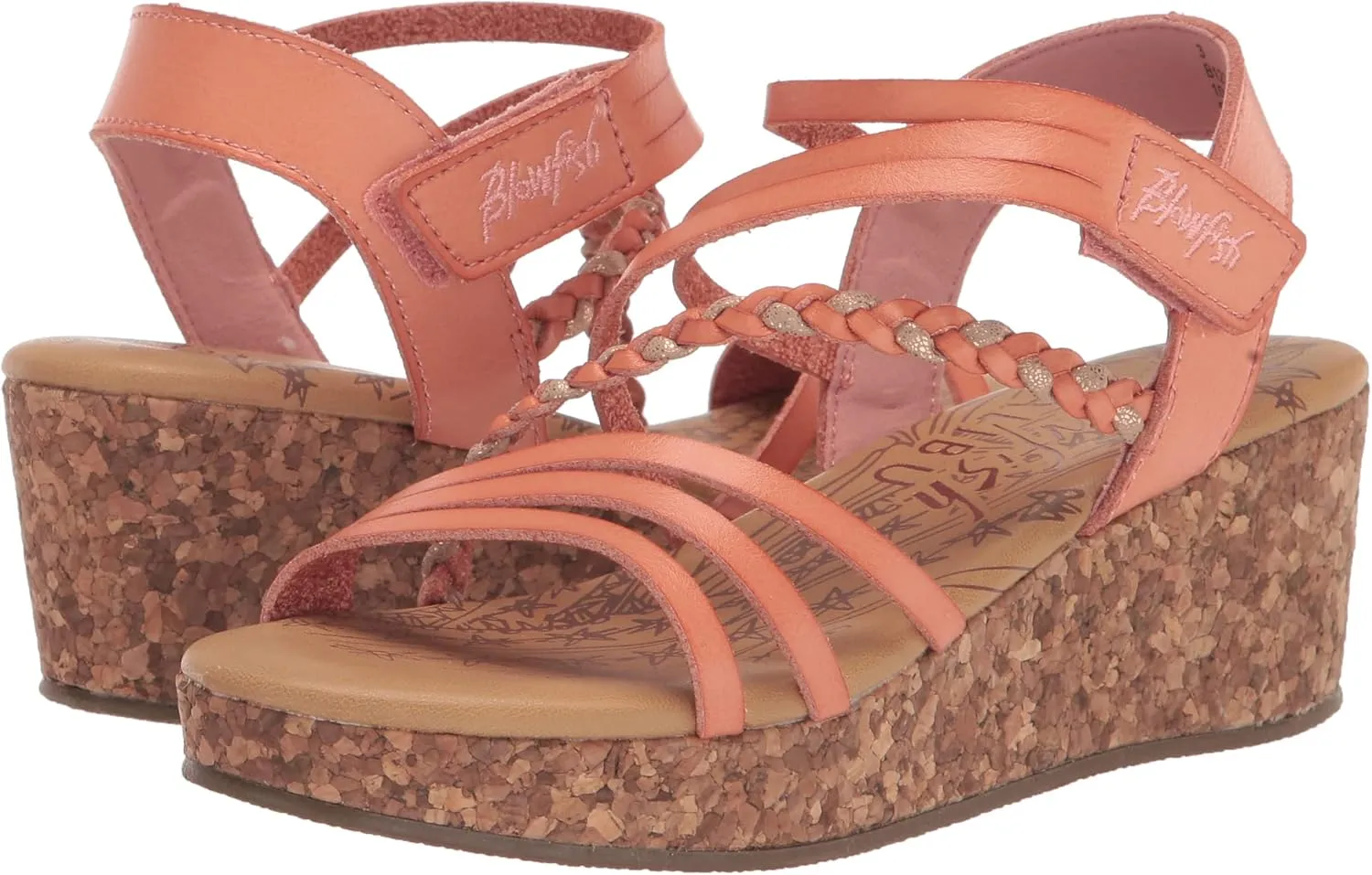Blowfish Malibu Girls' Liddie Wedge Sandal