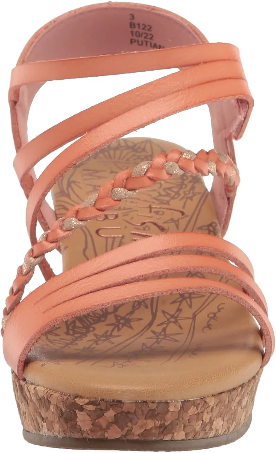 Blowfish Malibu Girls' Liddie Wedge Sandal