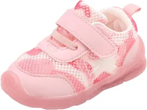 Boys and Girls Children Breathable Hook Loop Non Slip Soft Sole Basketball Boys Breathable Toddler Shoes