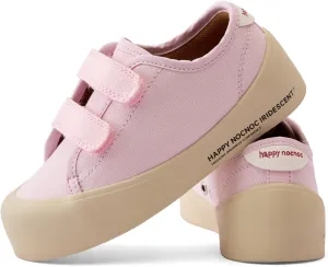 Boys Girls Kids Shoes Dual Hook and Loops Cupsole Casual Lightweight Canvas Sneakers with Sport Sole