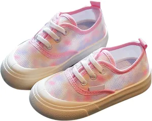 Boys Girls Mesh Breathable Non Slip Tennis Shoes Casual Running Sports Walking Athletic Shoes Comfort Walking Shoes