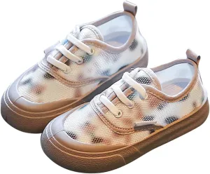 Boys Girls Mesh Breathable Non Slip Tennis Shoes Casual Running Sports Walking Athletic Shoes Comfort Walking Shoes