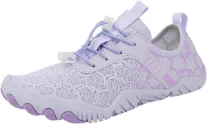 Breathable Barefoot Shoes for Women Men Pro Barefoot Shoes with Wide Toe Box Healthy & Non-Slip Barefoot Shoes Grounded Footwear Barefoot Shoes Quick Dry Zero Drop Trail Running Shoes Hiking Sneakers