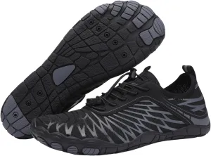 Breathable Barefoot Shoes for Women Men, Quick Dry Zero Drop Trail Running Shoes, Outdoor Athletic Hiking Sports Footwear Summer Beach Swim Surfing with Non-Slip Sole & Wide Toe Box
