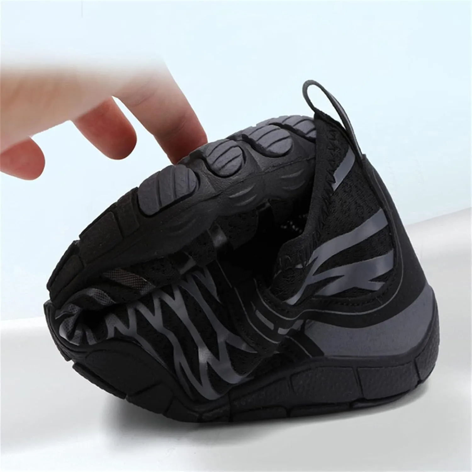 Breathable Barefoot Shoes for Women Men, Quick Dry Zero Drop Trail Running Shoes, Outdoor Athletic Hiking Sports Footwear Summer Beach Swim Surfing with Non-Slip Sole & Wide Toe Box