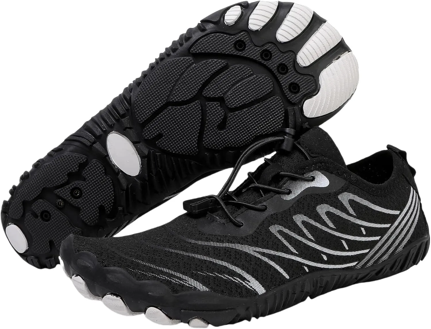 Breathable Barefoot Shoes for Women Men, Quick Dry Zero Drop Trail Running Shoes, Outdoor Athletic Hiking Sports Footwear Summer Beach Swim Surfing with Non-Slip Sole & Wide Toe Box