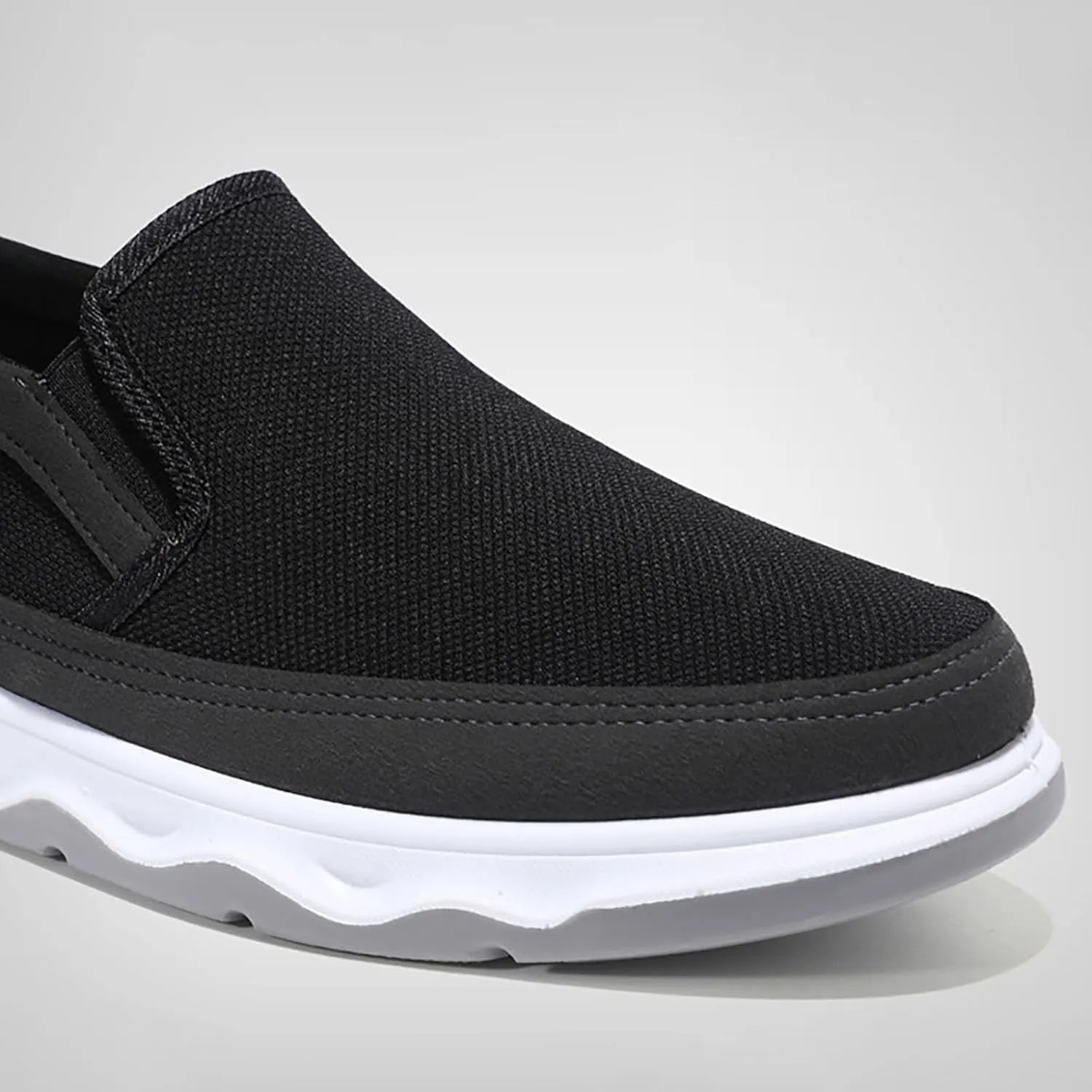 Breathable Diabetic Shoes for Men Casual Sneaker Mesh Breathable Walking Shoe Hook and Loop Orthopedic Sneakers