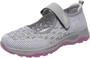 Breathable Fashion Sneakers for Women Lightweight Work Shoes Orthopedic Shoes Arch Support Walking Shoes
