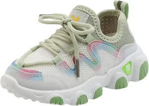 Breathable Girls Infant Shoes Lace Up Baby Toddler Mesh Kids Soft Baby Shoes Baby Boy Non Slip Shoes