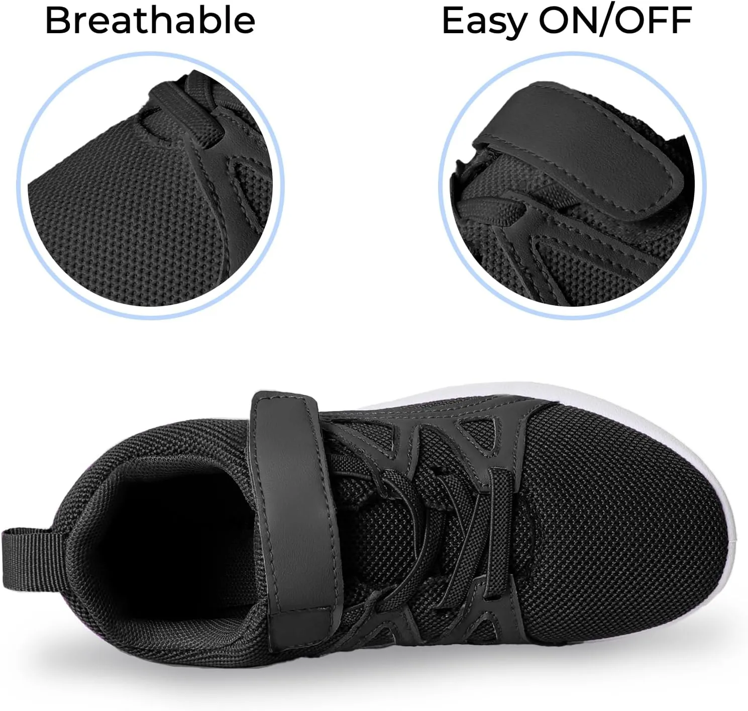 CHINMOON Boys Girls Lightweight Running Shoes Kids Tennis Walking Shoes Breathable Sports Sneakers (Little Kid/Big Kid)
