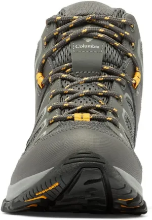 Columbia Mens Granite Trail Mid Waterproof, Dark Grey/Raw Honey, 11