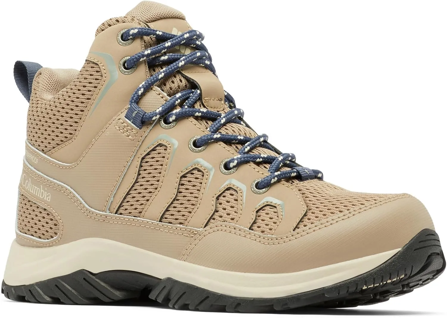 Columbia Womens Granite Trail Mid Waterproof, Ash Brown/Nocturnal, 11 Wide