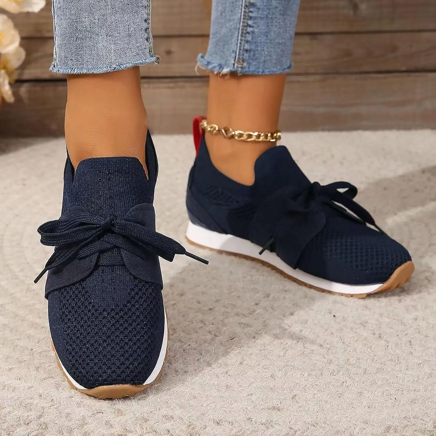 Comfort Lightweight Breathable Sneakers for Women Workout Sport Work Casual Tennis Shoes Mesh Orthopedic Shoe