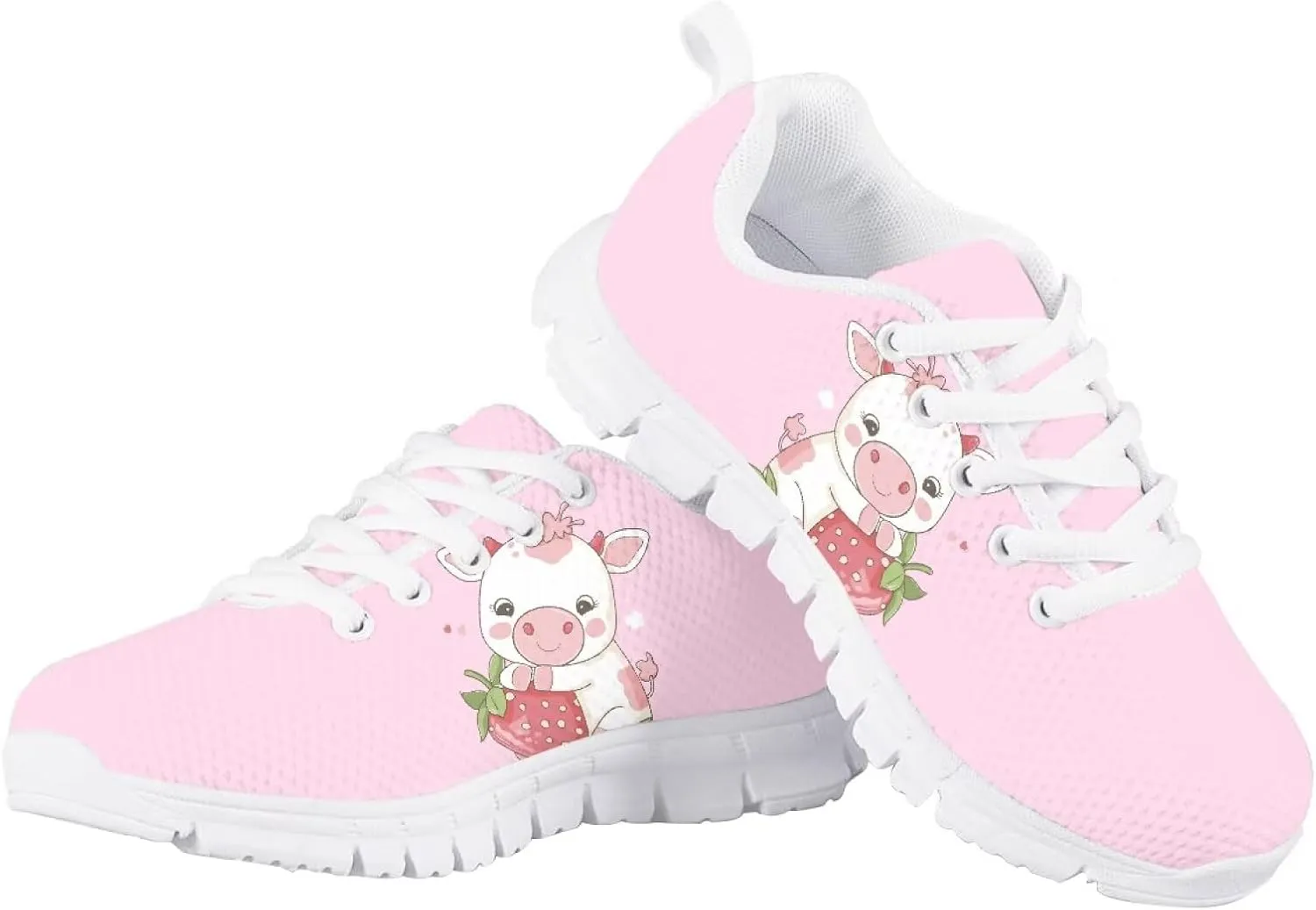 Cute Shoes for Teen Girls Everyday Kids Running Sneakers Non Slip