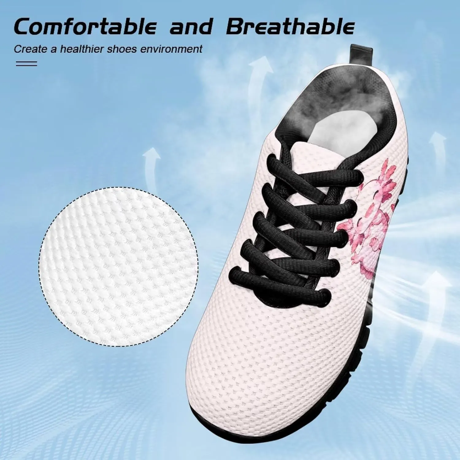 Cute Shoes for Teen Girls Everyday Kids Running Sneakers Non Slip