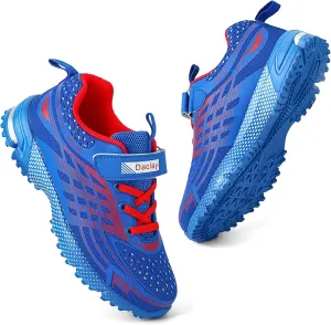 Daclay Kids Sports Shoes Running Shoes for Spring and Autumn Casual Knit Sneakers for Girls Boys School Students Teenager