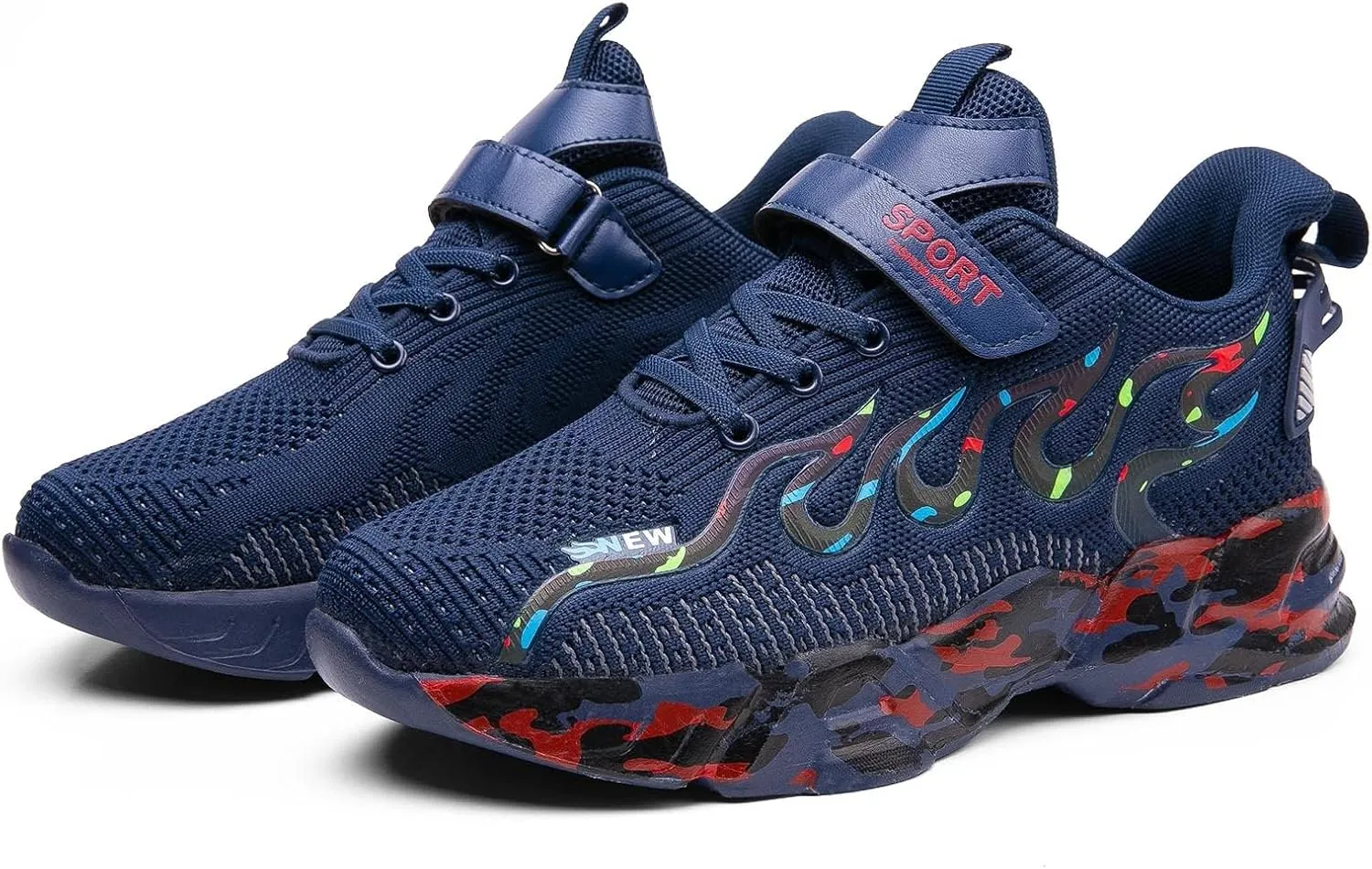 Daclay Kids Sports Shoes Running Shoes for Spring and Autumn Casual Knit Sneakers for Girls Boys School Students Teenager