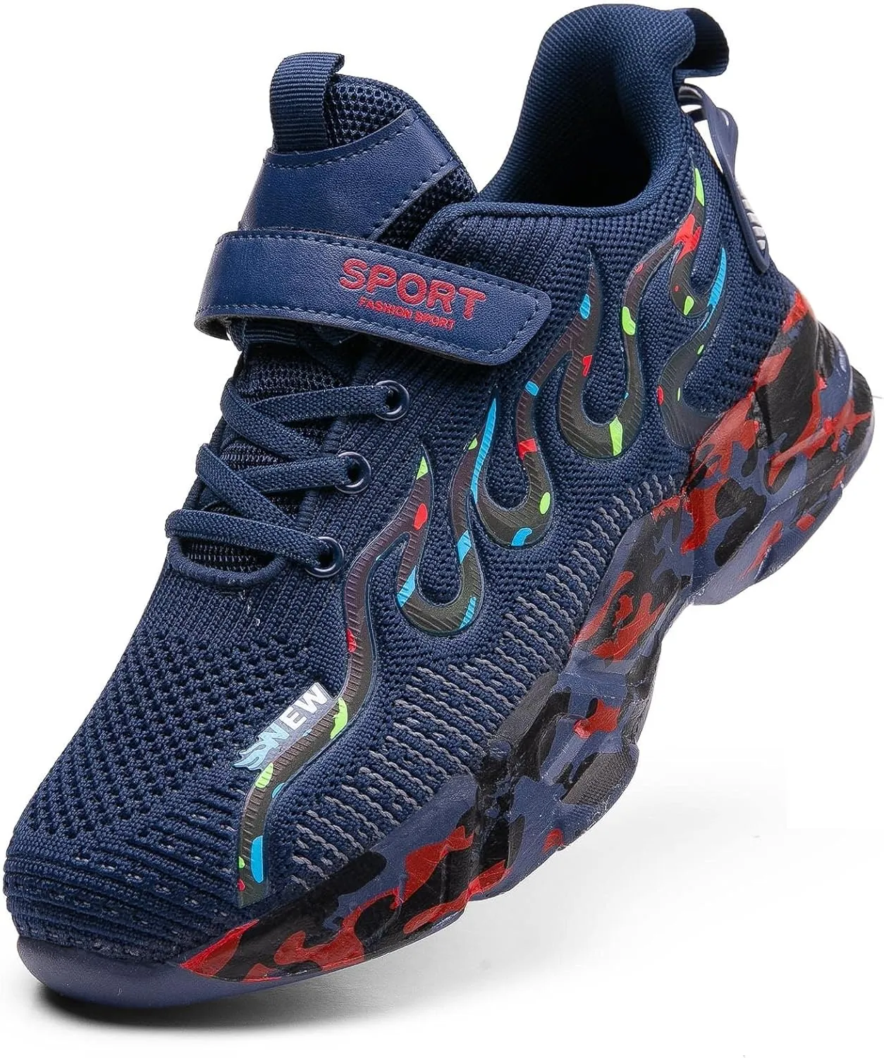 Daclay Kids Sports Shoes Running Shoes for Spring and Autumn Casual Knit Sneakers for Girls Boys School Students Teenager