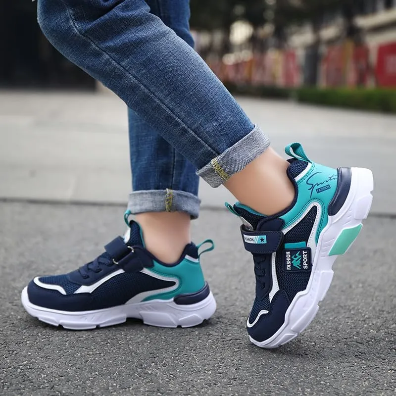 Daclay Kids Sports Shoes Running Shoes for Spring and Autumn Casual Knit Sneakers for Girls Boys School Students Teenager