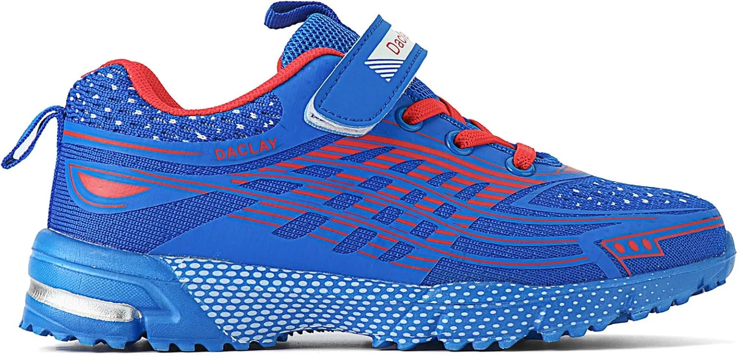 Daclay Kids Sports Shoes Running Shoes for Spring and Autumn Casual Knit Sneakers for Girls Boys School Students Teenager