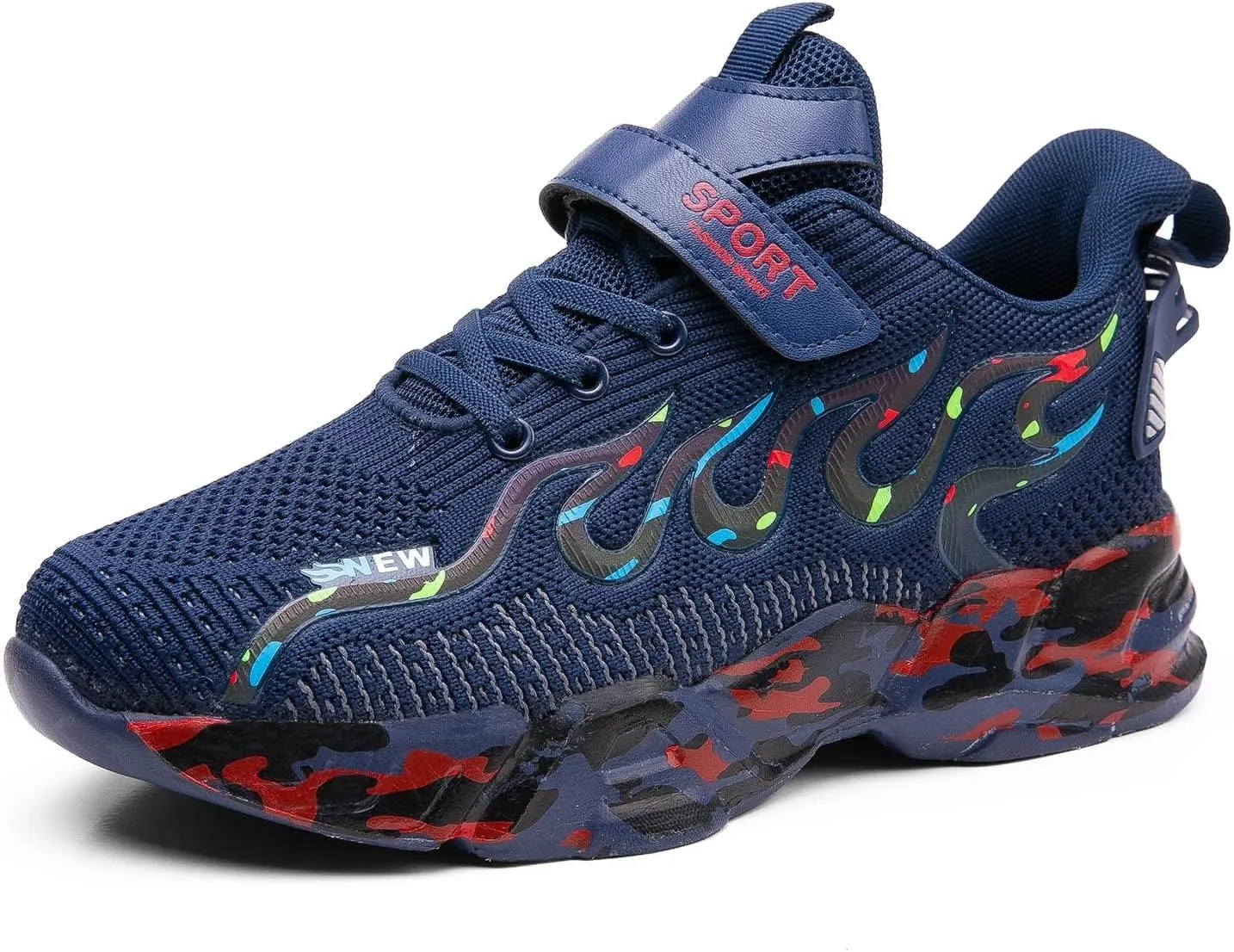 Daclay Kids Sports Shoes Running Shoes for Spring and Autumn Casual Knit Sneakers for Girls Boys School Students Teenager