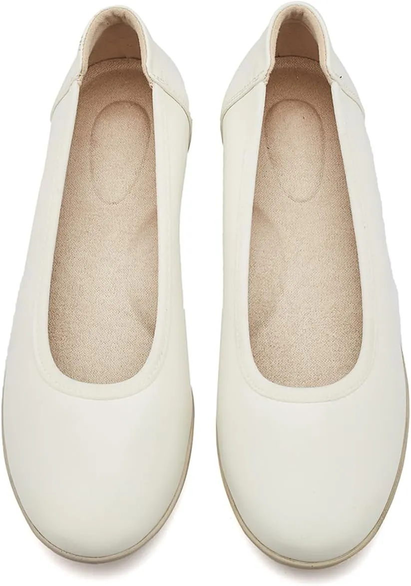 DeYashopin Women's Flats Shoes Non-Slip Ballet Shoes for Dressy Occasions,Walking and Driving Lightweight & Flexible for Comfort