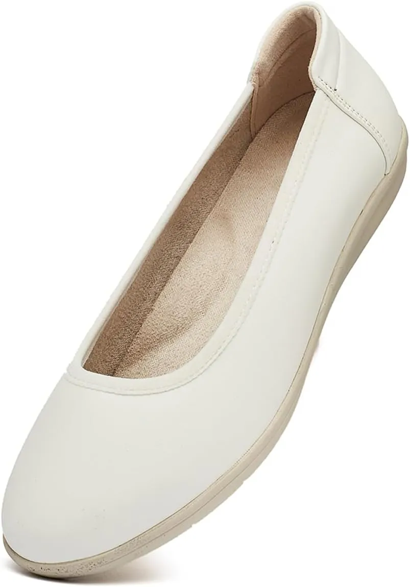 DeYashopin Women's Flats Shoes Non-Slip Ballet Shoes for Dressy Occasions,Walking and Driving Lightweight & Flexible for Comfort