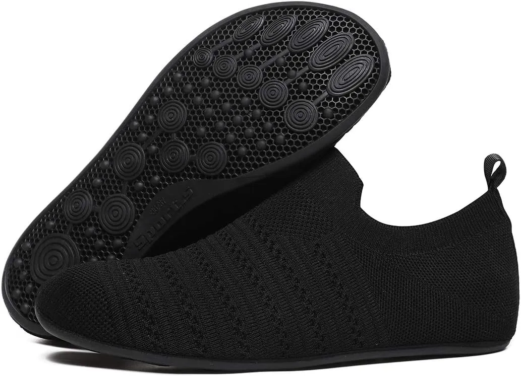 ditont Non-Slip Indoor House Slippers Lightweight Comfortable Grip House Home Shoes for Men Women