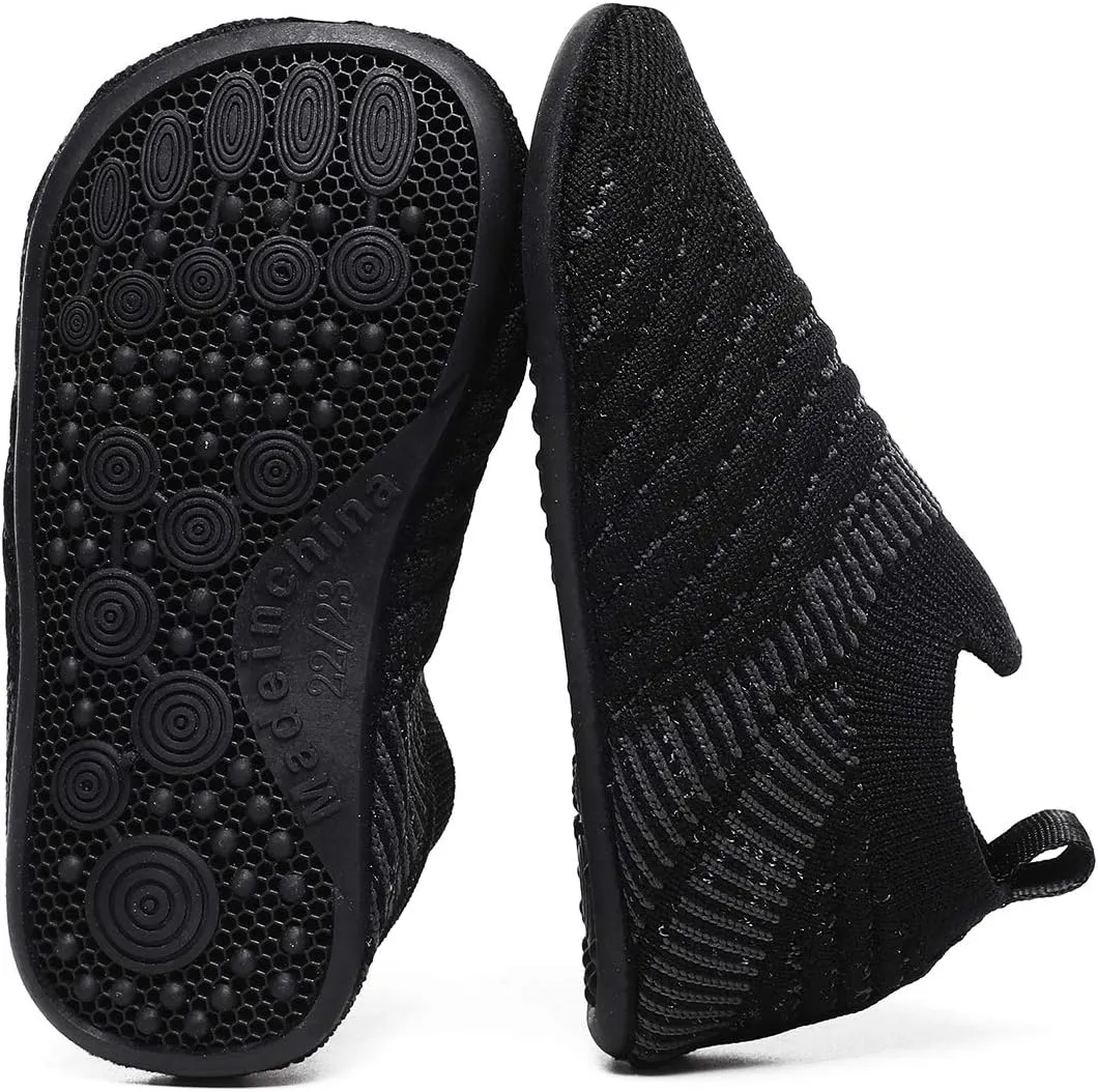 ditont Toddler Slippers Non-Slip Lightweight Comfortable Kids Indoor Grip House Home Shoes for Boys Girl