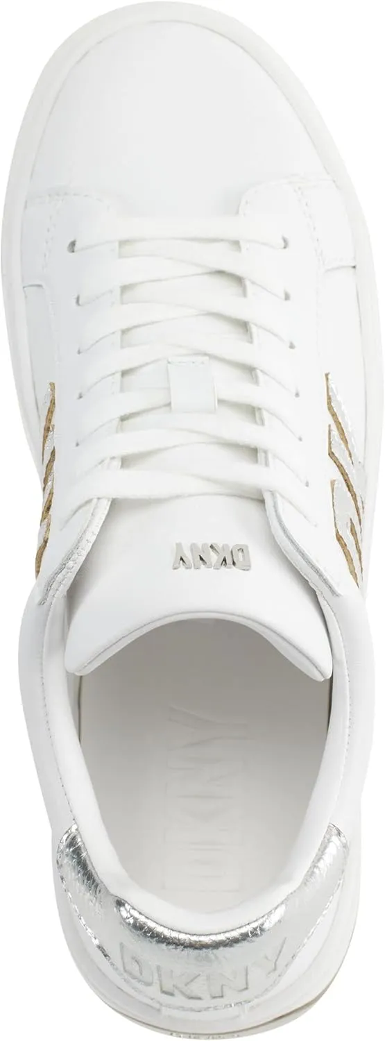 DKNY Women's Everyday Comfortable Abeni-Lace Up Snea Sneaker