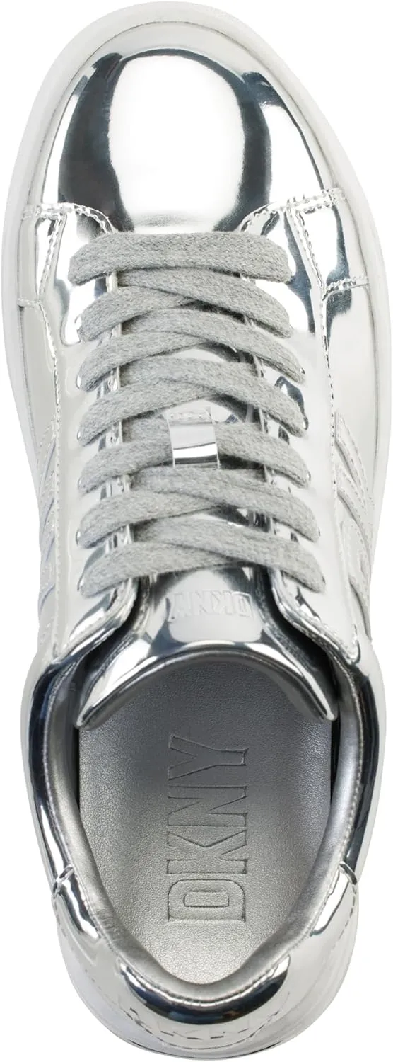 DKNY Women's Everyday Comfortable Abeni-Lace Up Snea Sneaker