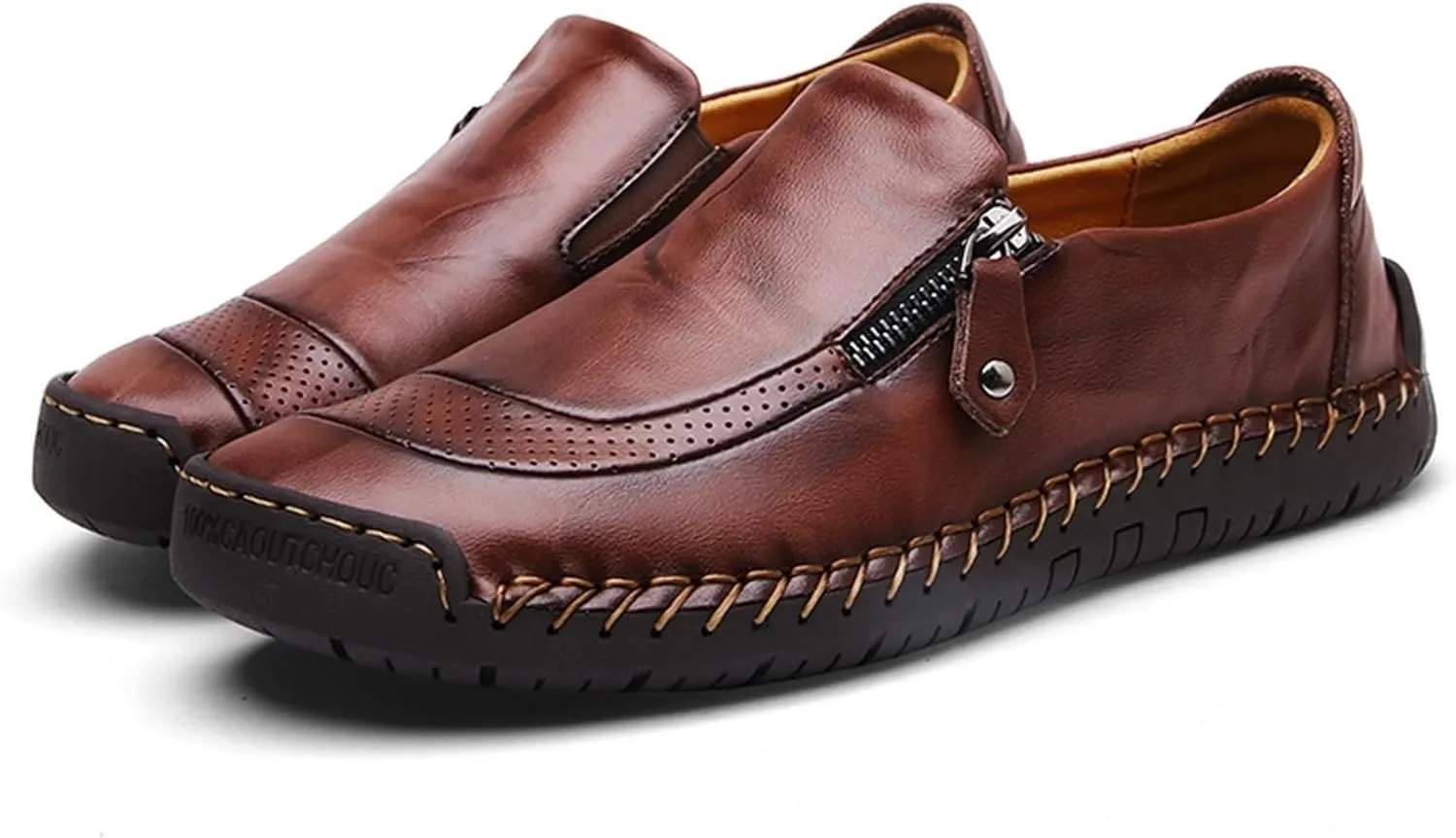 Dress Shoes for Men Men's Casual Leather Loafers Stylish Moccasins for Everyday Wear