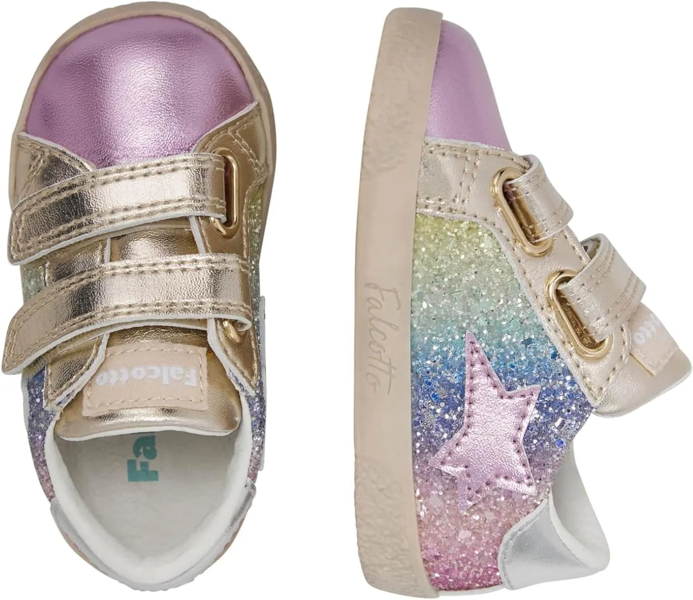 Falcotto Girl's Alnoite 2 Vl (Toddller) Sneaker