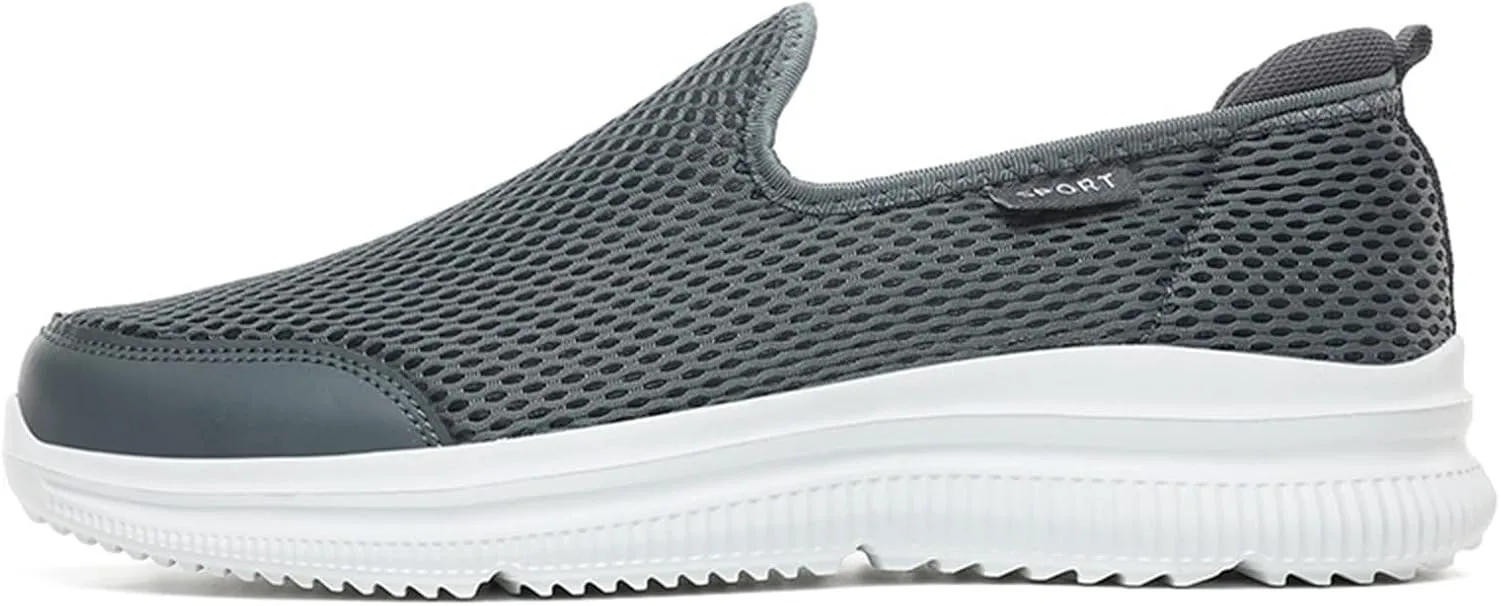 Fashion Summer Men Breathable Mesh Flat Elastic Casual Shoes Mens Sneaker Socks Sneaker