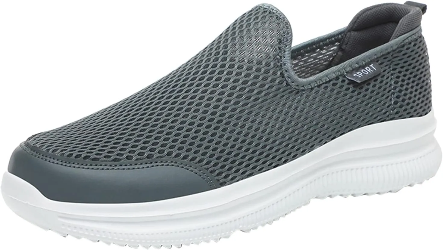 Fashion Summer Men Breathable Mesh Flat Elastic Casual Shoes Mens Sneaker Socks Sneaker