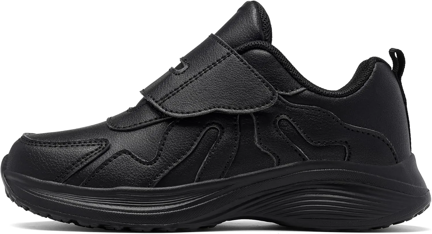 Girls Sneakers Boys Shoes Lightweight Fashion Dual Hook and Loops Kids Running Shoes