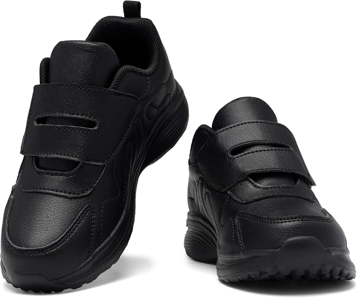 Girls Sneakers Boys Shoes Lightweight Fashion Dual Hook and Loops Kids Running Shoes