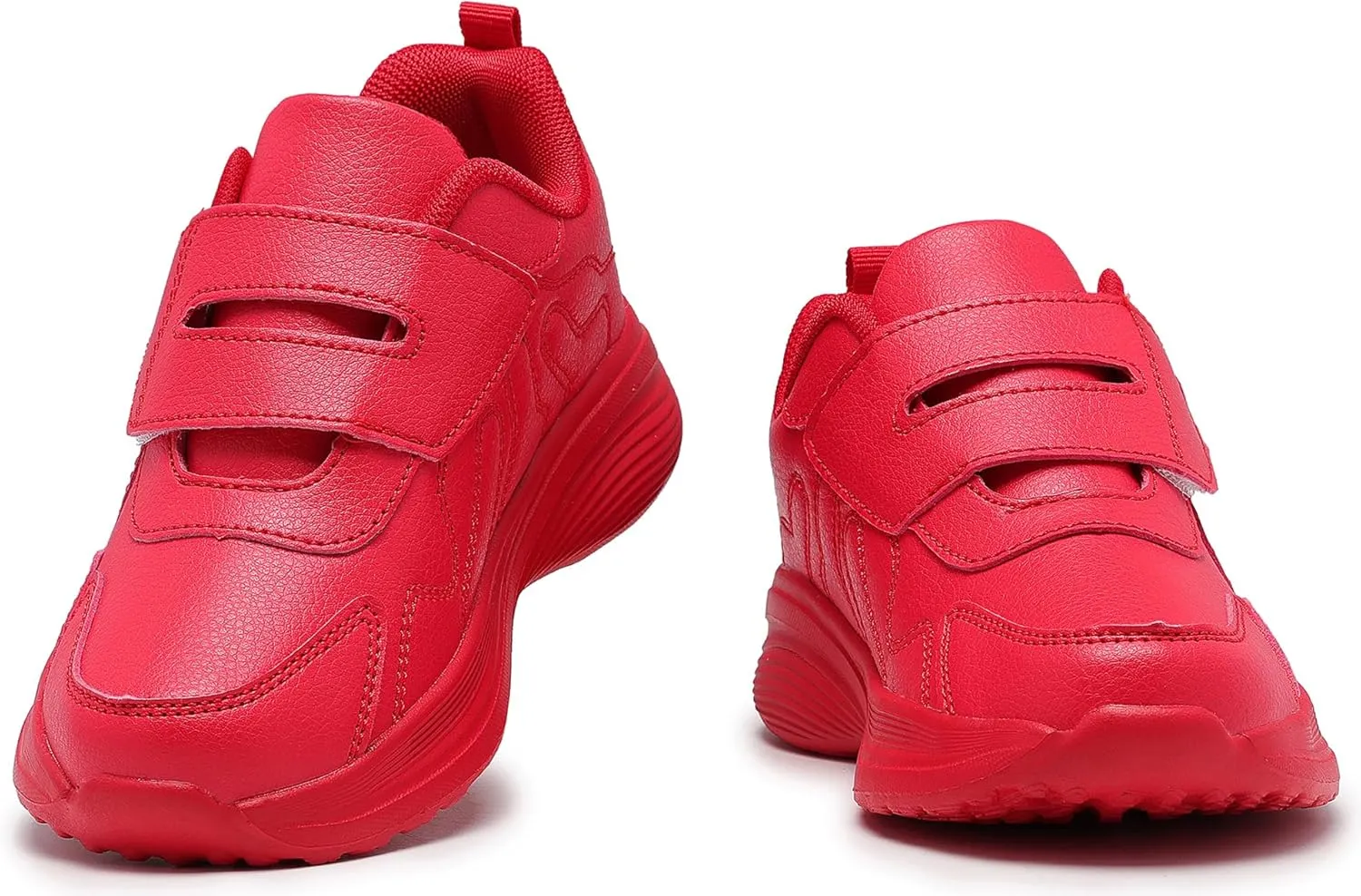 Girls Sneakers Boys Shoes Lightweight Fashion Dual Hook and Loops Kids Running Shoes