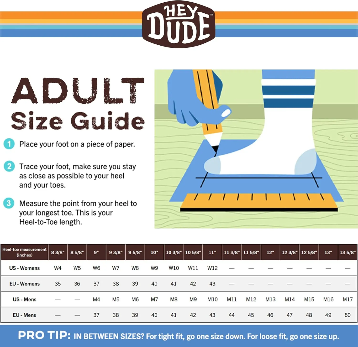 Hey Dude Men's Wally Spring