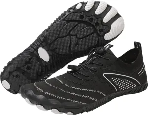 Hike Barefoot Shoes for Women Men Non-Slip&Zero Drop Water Shoes,Waterproof Trail Running Beach Barefoot,Outdoor Lightweight Breathable Wide Toe Box Hiking Footwear,Fashion Comfort Footwear Unisex