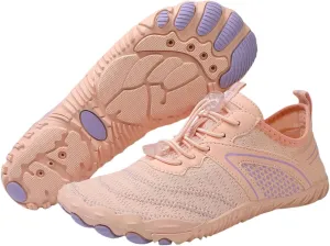 Hike Barefoot Shoes for Women Men Non-Slip&Zero Drop Water Shoes,Waterproof Trail Running Beach Barefoot,Outdoor Lightweight Breathable Wide Toe Box Hiking Footwear,Fashion Comfort Footwear Unisex