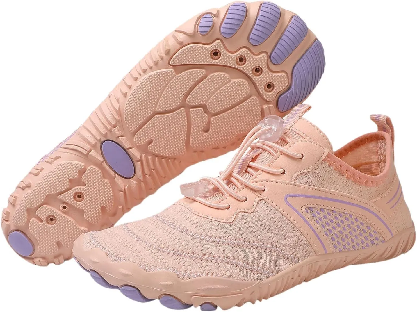 Hike Barefoot Shoes for Women Men Non-Slip&Zero Drop Water Shoes,Waterproof Trail Running Beach Barefoot,Outdoor Lightweight Breathable Wide Toe Box Hiking Footwear,Fashion Comfort Footwear Unisex