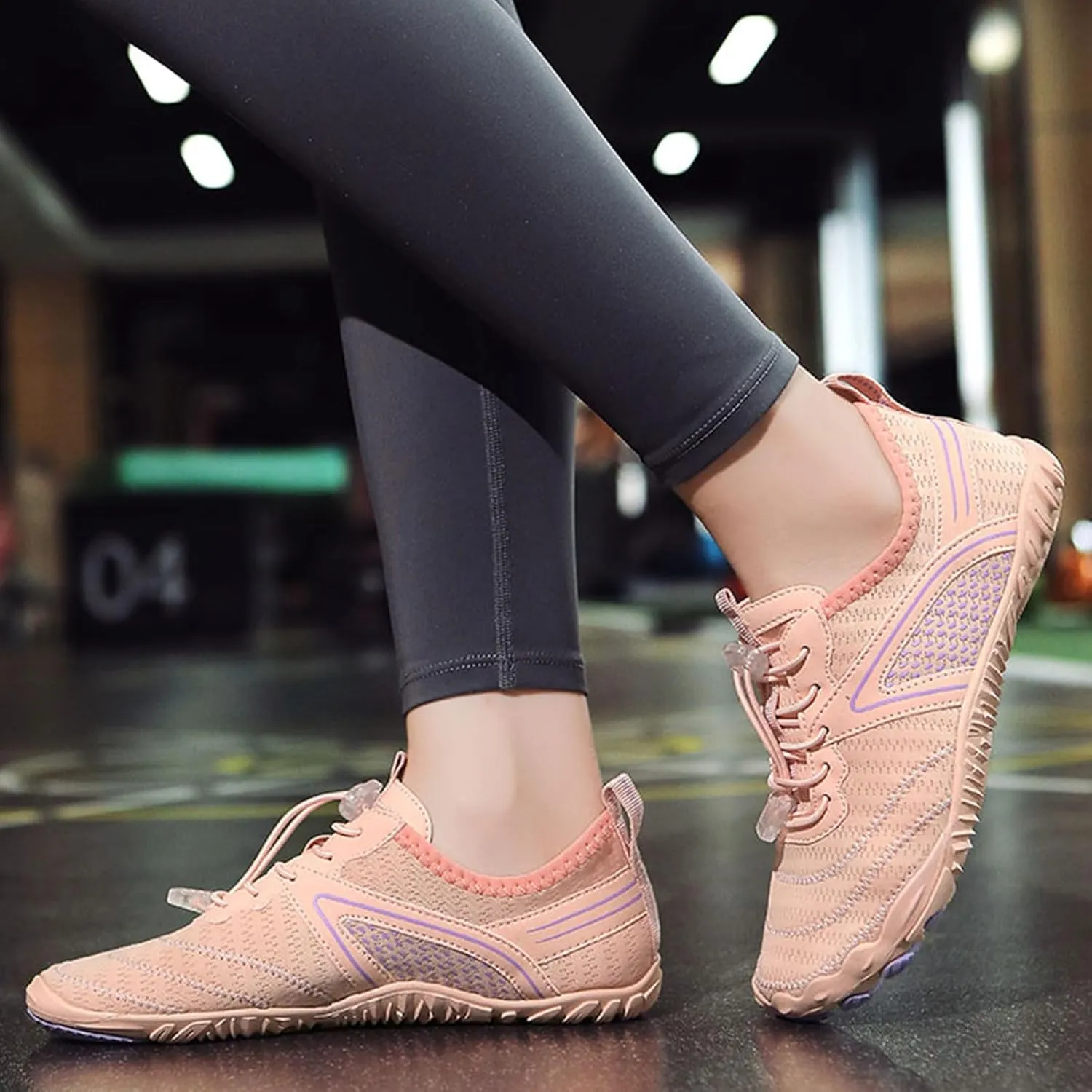Hike Barefoot Shoes for Women Men Non-Slip&Zero Drop Water Shoes,Waterproof Trail Running Beach Barefoot,Outdoor Lightweight Breathable Wide Toe Box Hiking Footwear,Fashion Comfort Footwear Unisex