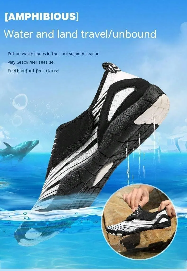 Hike Barefoot Shoes for Women Men Wide Toe Box Healthy & Non-Slip Barefoot Shoes Unisex,Pro Barefoot Shoes,Waterproof Breathable Trail Running Hiking Shoes, Grounded Footwear Barefoot Shoes